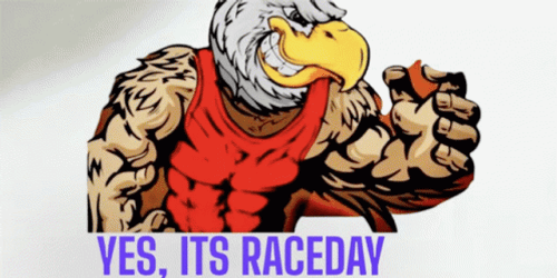 Eagle Yes It's Race Day GIF