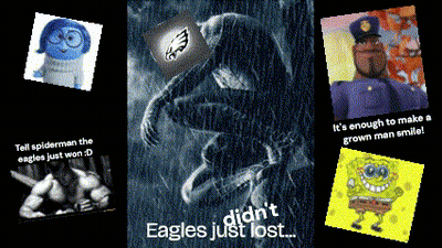 Eagles Just Lost SpongeBob Poster GIF