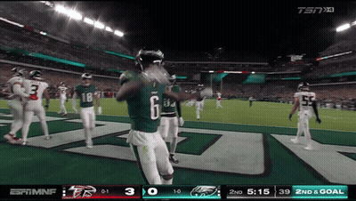 Eagles Vs Ravens Football Game On ESPN GIF