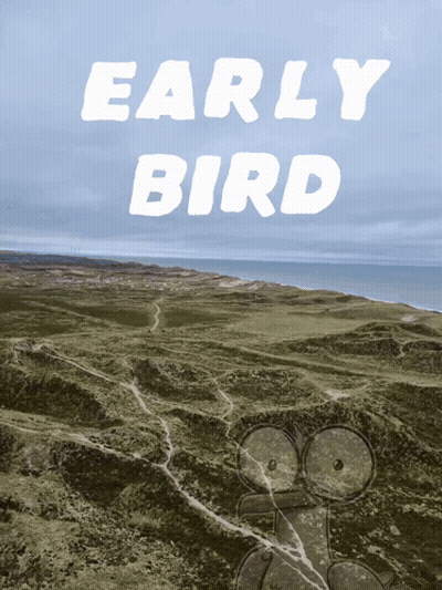 Early Bird Show Landscape Poster GIF