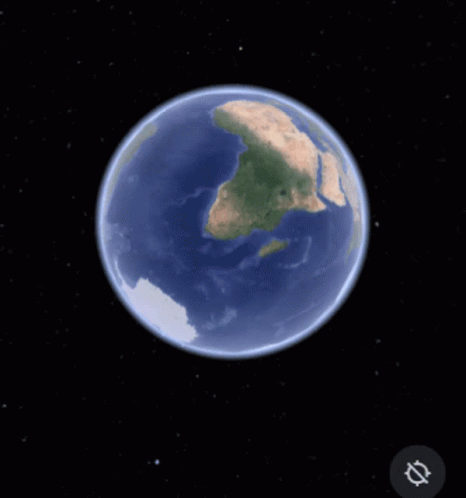 Earth Arctic Ocean View GIF