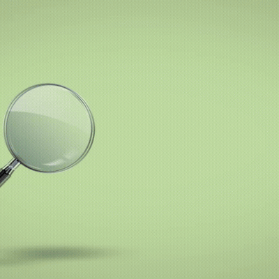 Earth Echo Box Surrounded By Question Marks On Green GIF