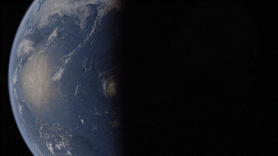 Earth From Space GIF
