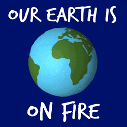 Earth Is On Fire Global Warming GIF