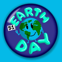 Earth Rotation Day GIF