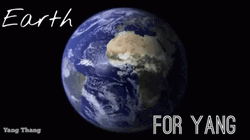 Earth Spinning For Yang GIF