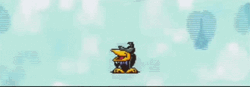 EarthBound Spiteful Crow GIF