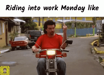 Eastbound And Down Riding Into Work GIF
