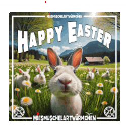 Easter Bunny Sticker GIF