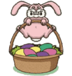 Easter Bunny Sticker GIF