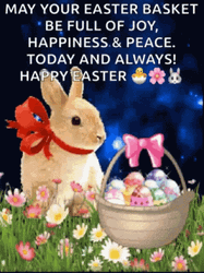 Easter Egg Basket Religious Happy Easter GIF