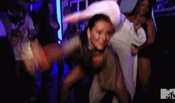 Easter Funny Bunny Party Dancing GIF
