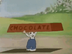 Easter Funny Happy Bunny Chocolate GIF