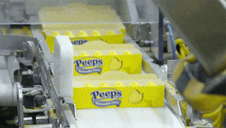 Easter Peeps Production GIF