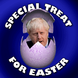 Easter Treat Boris Johnson GIF