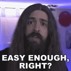 Easy Enough Right Sam Paulicelli GIF