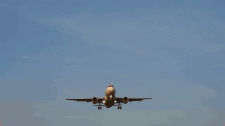 Easy Jet Flying Aircraft Airport GIF