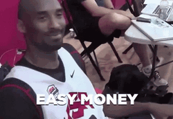 Easy Money Kobe Bryant GIF