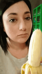 Eating Banana GIF