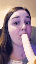 Eating Banana GIF