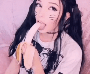 Eating Banana GIF