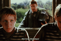 Eating Fred Weasley Morning Weasleys GIF
