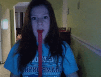 Eating Fruit Strip GIF