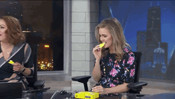 Eating Mashmallow Peeps GIF
