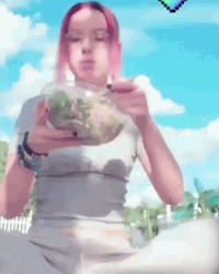 Eating Millie Bobby Brown On Sunny Day GIF