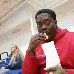 Eating Popcorn Watching GIF