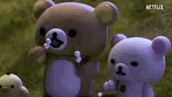 Eating Rilakkuma You're A Big Eater GIF