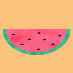 Eating Watermelon Animation Yum GIF