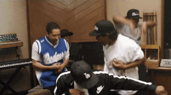 Eazy E Hip Hop Dancing With The Gang GIF