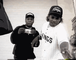 Eazy E Monochromatic Having Fun GIF