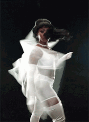 Ebony Girl In Lace GIF