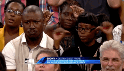 Ebony Giving Thumbs Down GIF