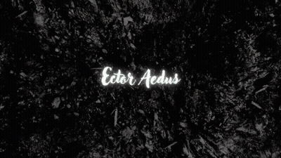 Ector Aedus On Black Background GIF
