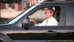 Ed Bassmaster Driving Fast Staring At You GIF
