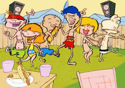 Ed Edd N Eddy Party GIF
