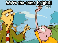 Ed Edd N Eddy Short Height GIF