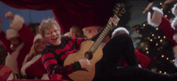 Ed Sheeran Having A Xmas Party GIF