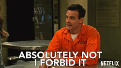 Eddie Mcclintock Charismatic Absolutely Not I Forbid It GIF