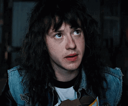 Eddie Munson Curious Stare GIF