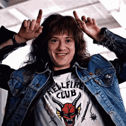 Eddie Munson Cute Smile GIF
