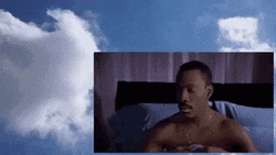 Eddie Murphy Covering Himself A Blanket Boomerang GIF