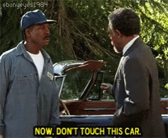 Eddie Murphy Don't Touch This Car GIF