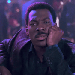 Eddie Murphy Hand Under Chin Contemplating GIF