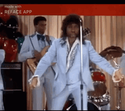 Eddie Murphy Playing Singer Randy Watson GIF