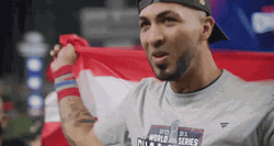 Eddie Rosario Celebrate Puerto Rico GIF