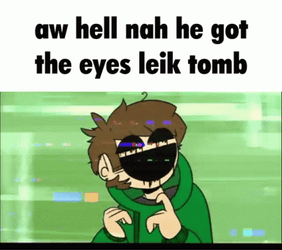 Eddsworld Glitching Aw Hell Nah GIF